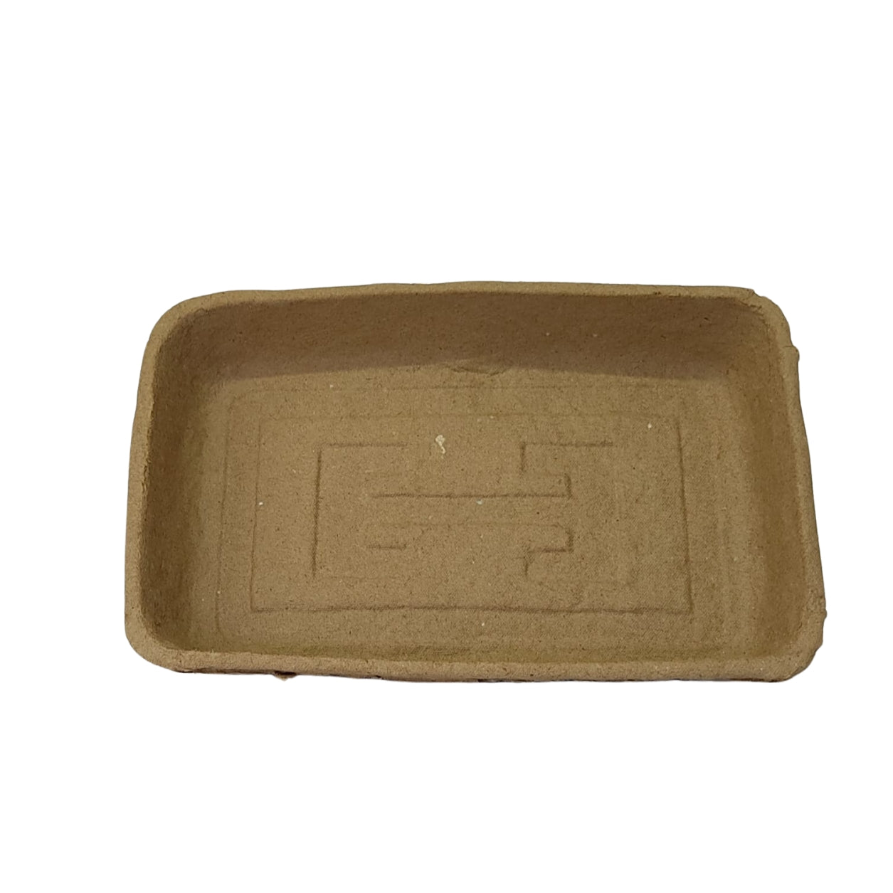 Bandeja Hortifruti T3 22,5×14,5×2,5 biodegradável e compostável - 250un