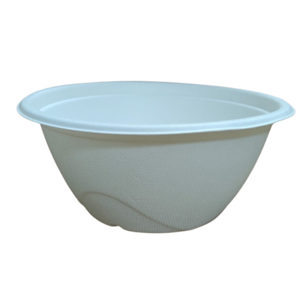 Bowl biodegradável e compostável com tampa – 1000 ml