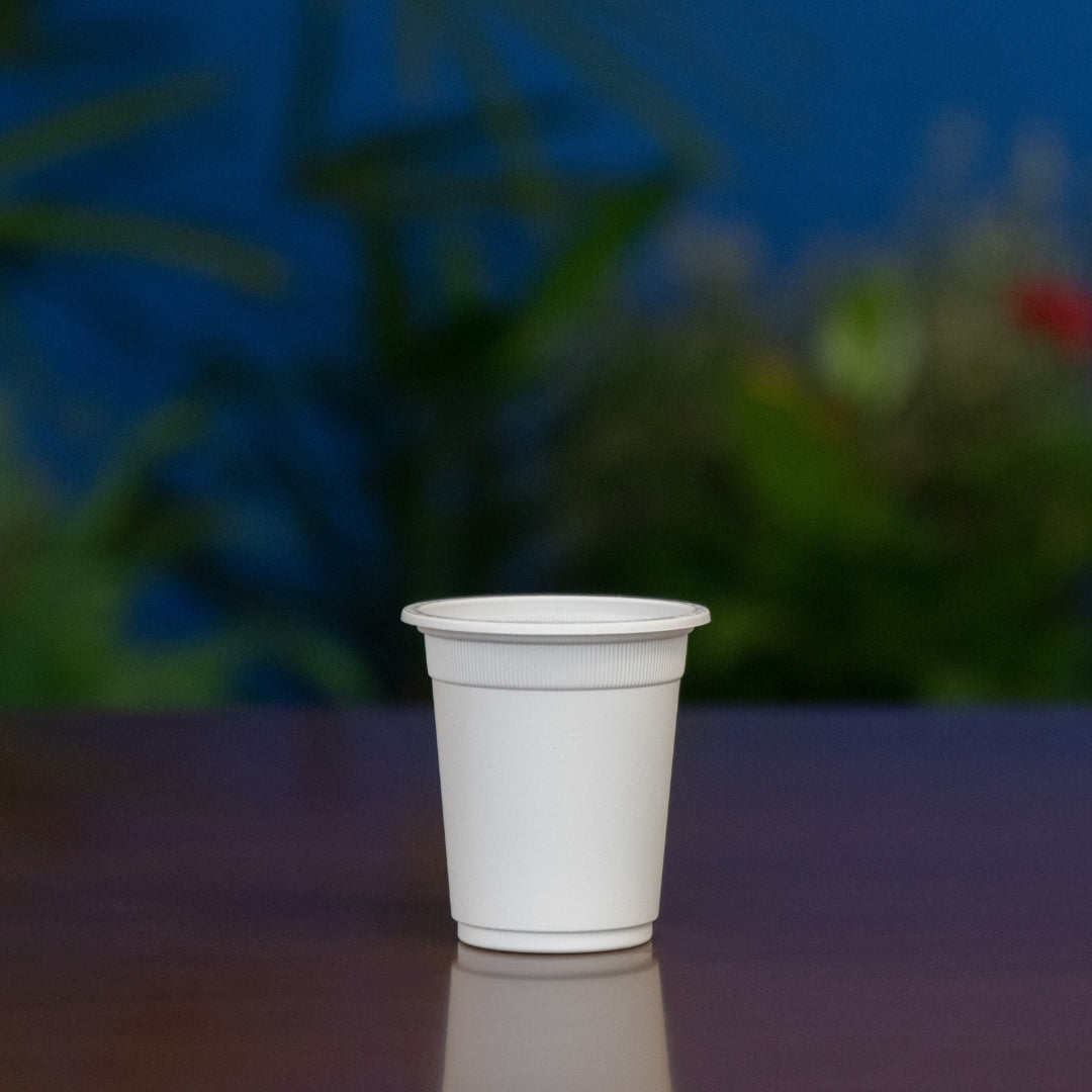 Copo ecológico 180ml de amido de milho – 50 un