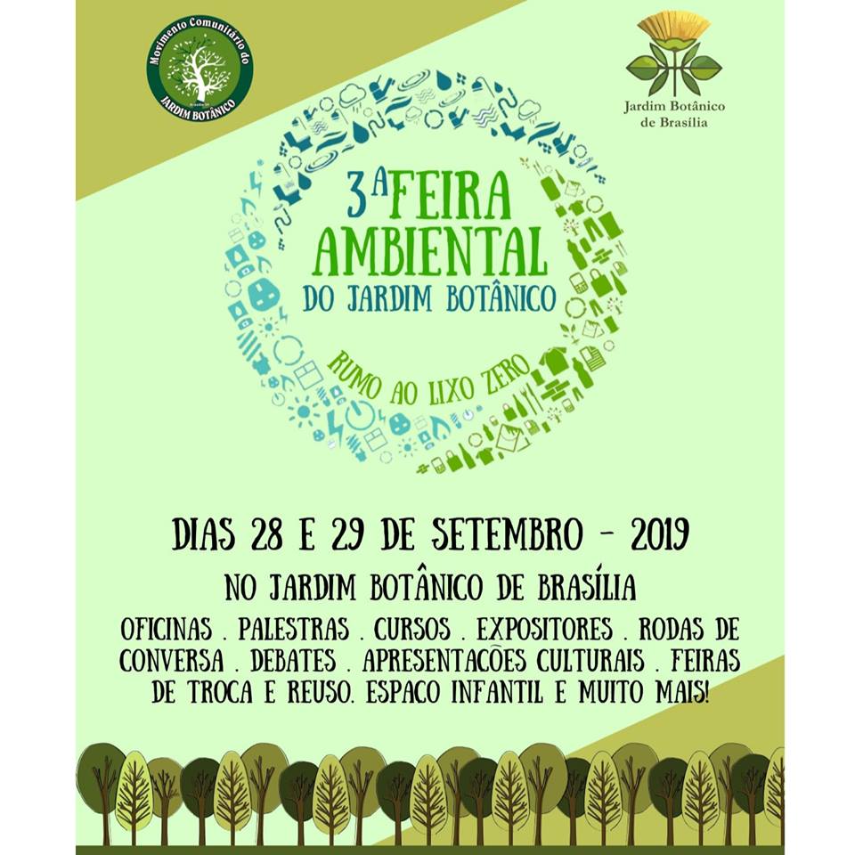 3ª Feira Ambiental do Jardim Botânico em Brasília