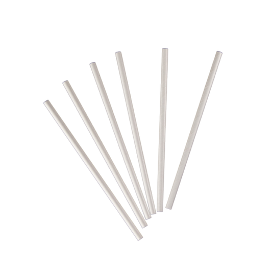 Canudo de papel 6mm biodegradável e compostável – 150 un