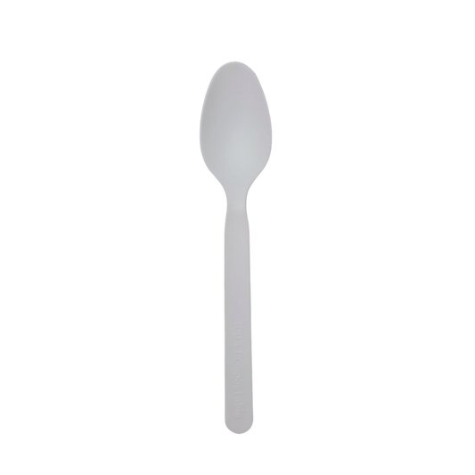 Colher sobremesa 14.5 cm biodegradável e compostável – 100 un