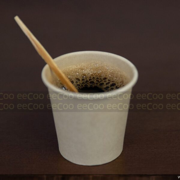 Copo de papel 60 ml biodegradável e compostável – 50 un