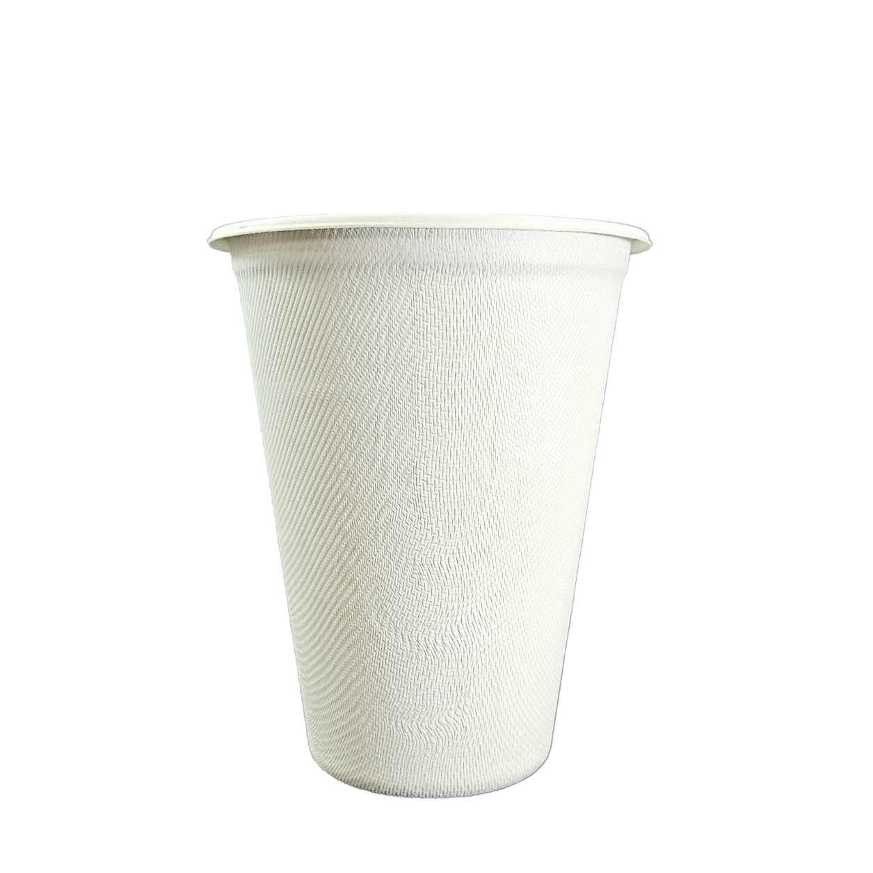 Tampa biodegradável e compostável para copo 330 ml - 50 un