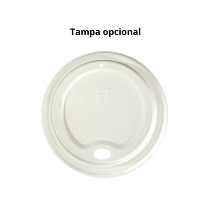 Copo 330 ml biodegradável e compostável  - 50 un