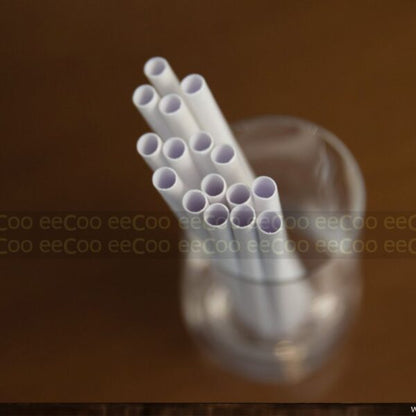 Canudo de papel 6mm biodegradável e compostável – 150 un