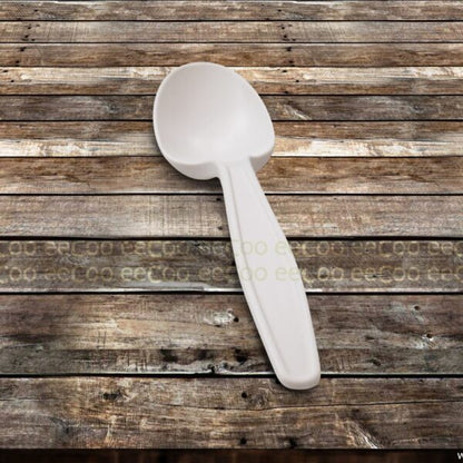 Colher de refeição 16 cm biodegradável e compostável – 100 un