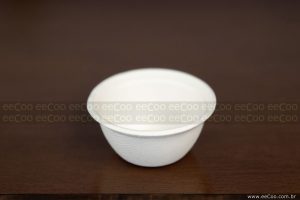 Copo polpa vegetal compostável 50ml - eeCoo sustentabilidade